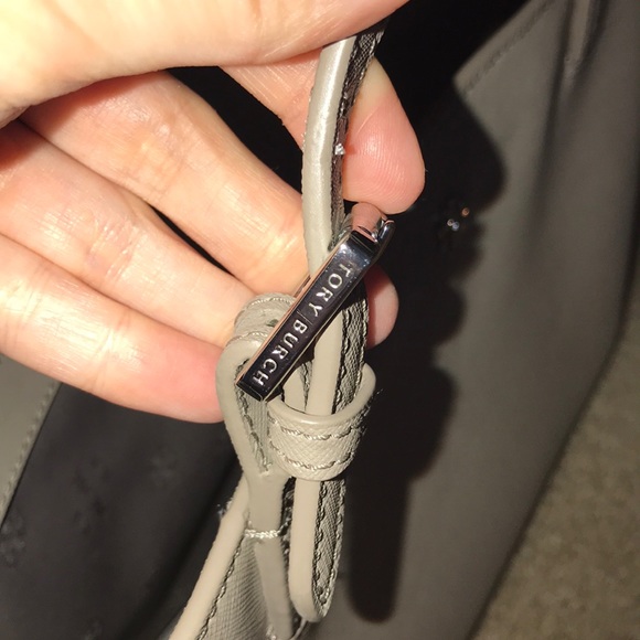 RESERVED Tory Burch Leather Tote - Picture 4 of 6